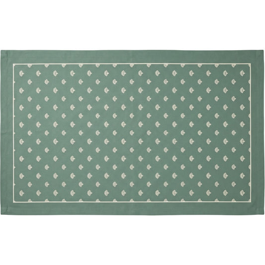 Nxvk Fanfield Rectangular Tablecloth Eucalyptus 60 x 104 in - Product view