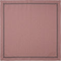 Nxvk Latticecord Square Tablecloth Smoked Rose 54 x 54 in - Product view