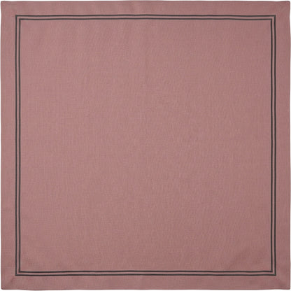 Nxvk Latticecord Square Tablecloth Smoked Rose 54 x 54 in - Product view