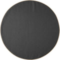 Nxvk Ridgeline Round Tablecloth Charcoal 70 in - Product view