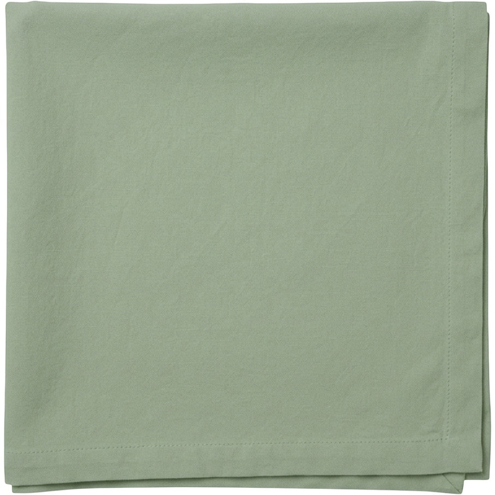 Nxvk Washed Cotton Tablecloth 140 x 220 cm Sage - Product view